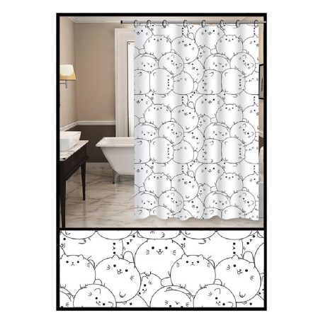 Peva Zuhanyfüggöny Gyerek 180X200 Cm