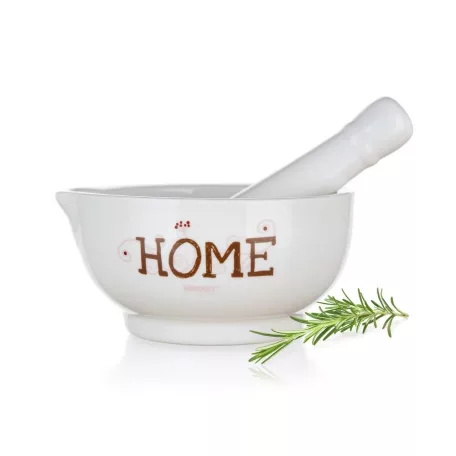 Mozsár+Törő Kerámia Home 11,5 cm