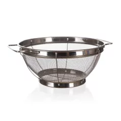 Banquet Rozsdamentes Szűrőtál Talppal 21,5 Cm Akcent