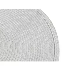 Tányéralátét Kerek Szürke 38 cm