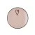 Heart Desszert Tányér 19 cm Beige BANQUET