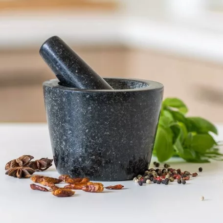 Mozsár+Törő Gránit 12 cm Culinaria