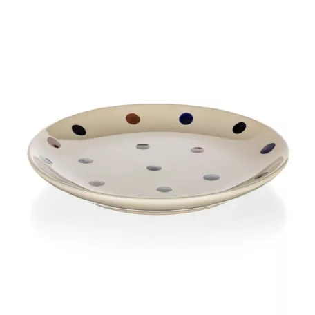 Színes Pöttyös Desszertes Tányér 18,6 Cm Banquet
