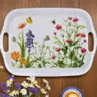 Füles Tálca Melamin Meadow Virágos 36 x 25,5 cm