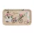 Tálca Melamin Romantic Ride Flowers 29,5 x 16,5 Cm
