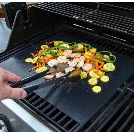 Tapadásmentes Grill Alátét 40 x 33 Cm Happy Green