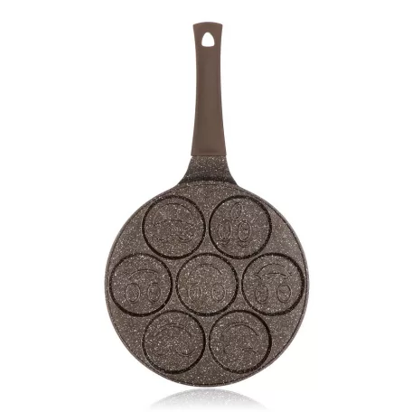 Palacsintasütő Smile 7 adagos Banquet Granite Brown