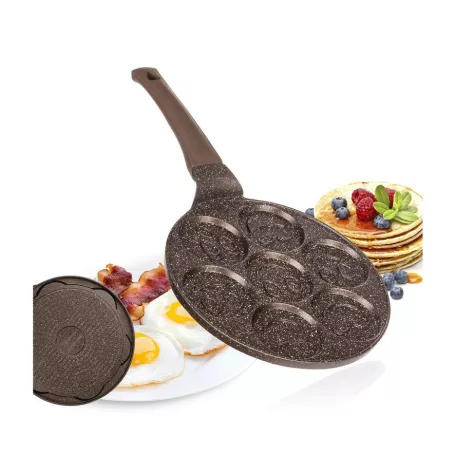 Palacsintasütő Smile 7 adagos Banquet Granite Brown