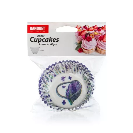 Muffinpapír 60 db-os Levendula