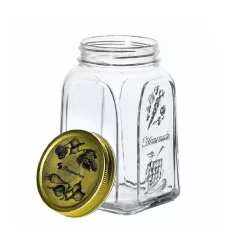 Lekváros Üveg+Tető 1000 ml