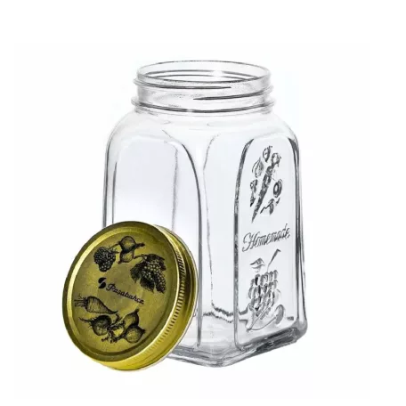 Lekváros Üveg+Tető 1000 ml