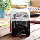 Lekváros Üveg+Tető 1000 ml